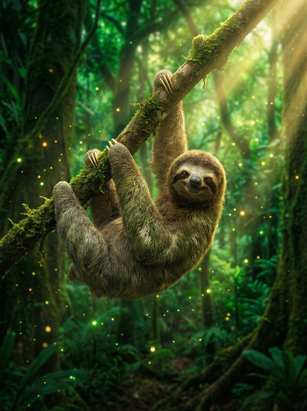 户外露出树懒视频